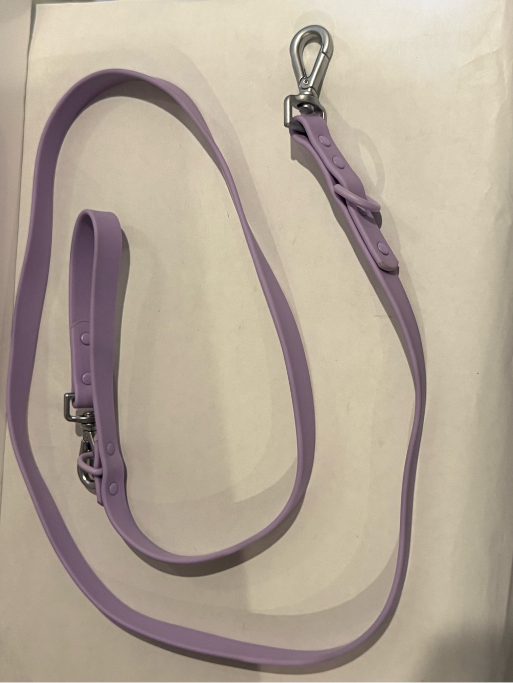 Wild One Waterproof All-Weather Nylon Leash in Lilac - 72”